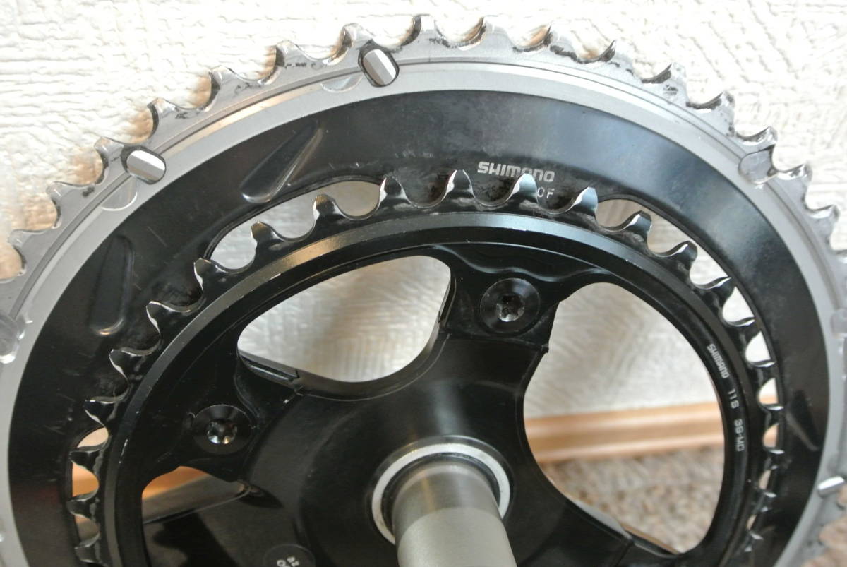 SHIMANO DURA-ACE (9000) クランクセット 172.5mm 53/39T 美品 ゆう