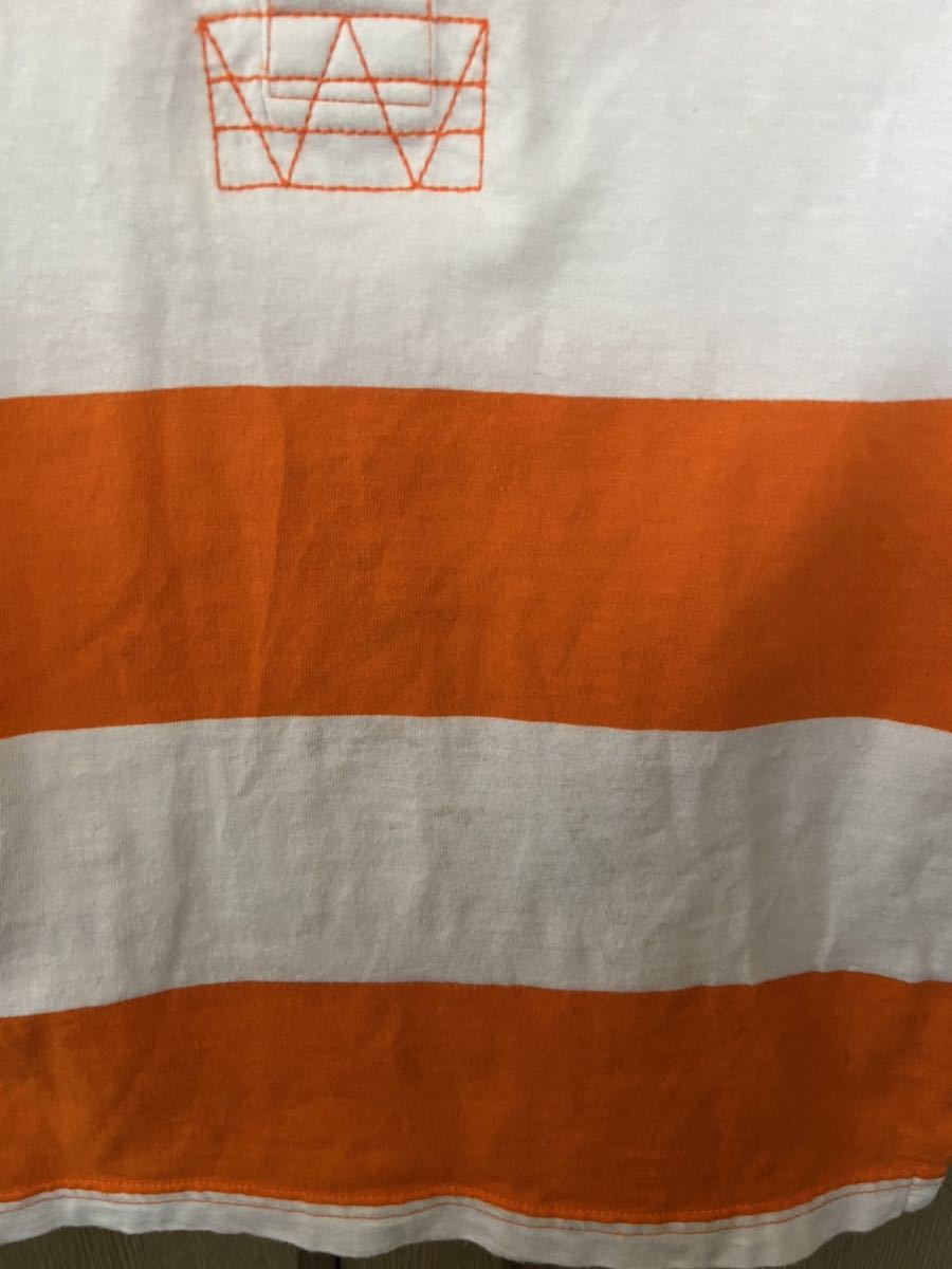 6サイズ 1 ポロラルフローレン ポロシャツ ラガーシャツ ボーダー 紺 オレンジ 白 長袖 襟付き ブランド 長袖シャツ 売買されたオークション情報 Yahooの商品情報をアーカイブ公開 オークファン Aucfan Com