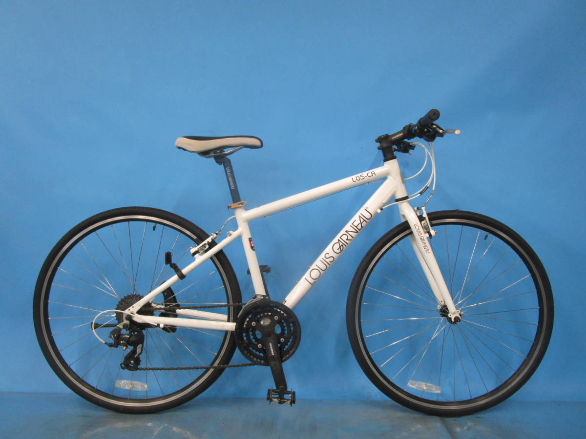  大阪西淀 LOUIS GARNEAU LGS-CA 前後タイヤ アルミ クロスバイク 700Ｃ 3&times;8 ルイガノ シャッセ シマノ ALTUS 自転車 o72(Mサイズ)｜売買されたオークション情報、yahooの商品情報をアーカイブ公開 - Mサイズ