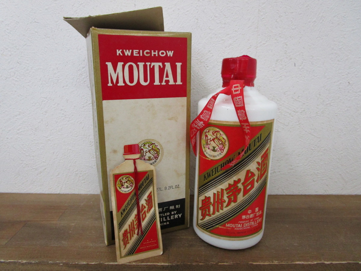 最安値，大人気 マオタイ酒 天女 53% 270ml 総重量577g 中国酒 貴州茅台酒 KWEICHOW MOUTAI 箱破れ有り 古酒 未開栓/A16652(紹興酒、老酒)｜売買されたオークション情報、yahooの商品情報をアーカイブ公開 - オークファ 紹興酒、老酒