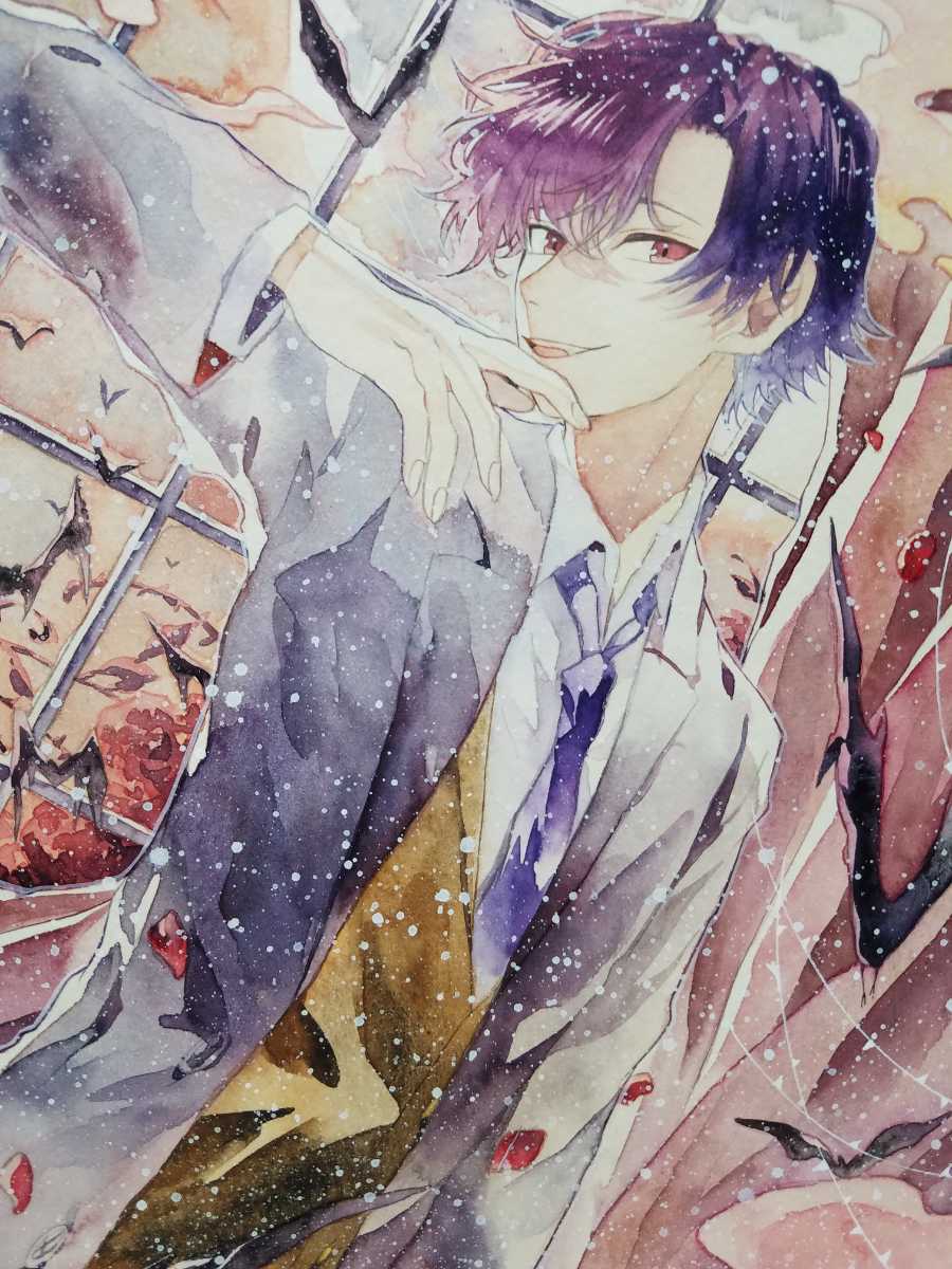 オリジナル 手描きイラスト 男の子 青年 吸血鬼 手描きイラスト 売買されたオークション情報 Yahooの商品情報をアーカイブ公開 オークファン Aucfan Com