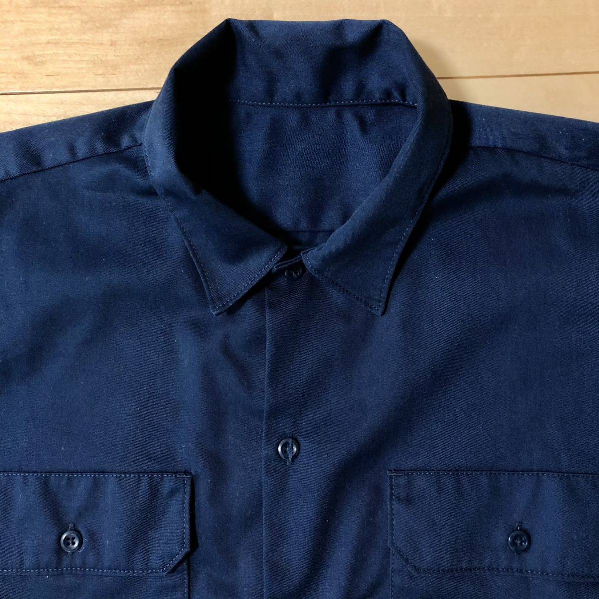 SSZ × AH WORK SHIRTS SHORTS セットアップ NAVY M 長谷川昭雄 AKIO