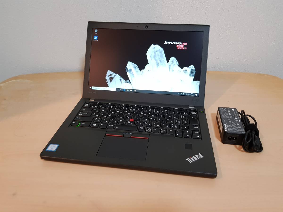 F38 レノボ Thinkpad X270 第7世代 NVMe SSD 優良品 office2019 レノボ 