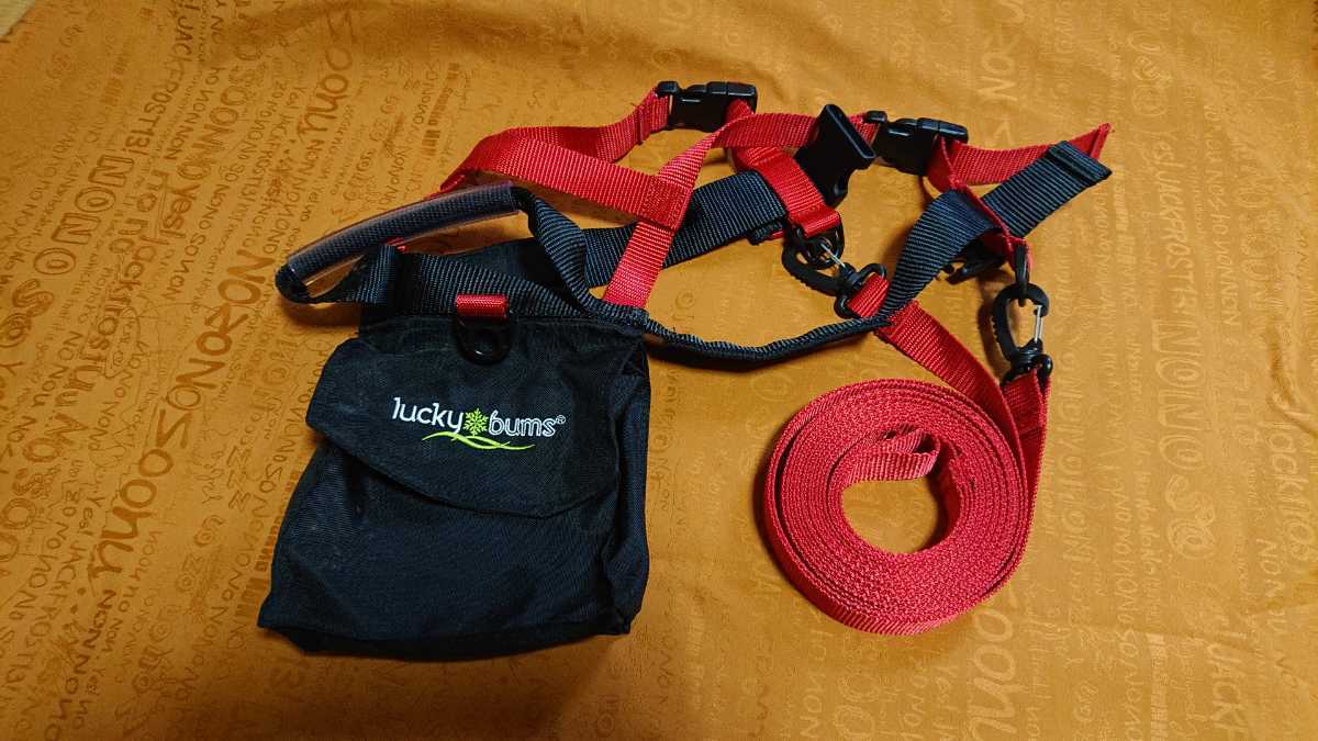  ラッキーバムス luckybums スキートレーナー 子供用スポーツハーネス スノーボードにも 初心者用 練習用(ウエア、装備（子ども用）)｜売買されたオークション情報、yahooの商品情報をアーカイ ウエア、装備（子ども用）