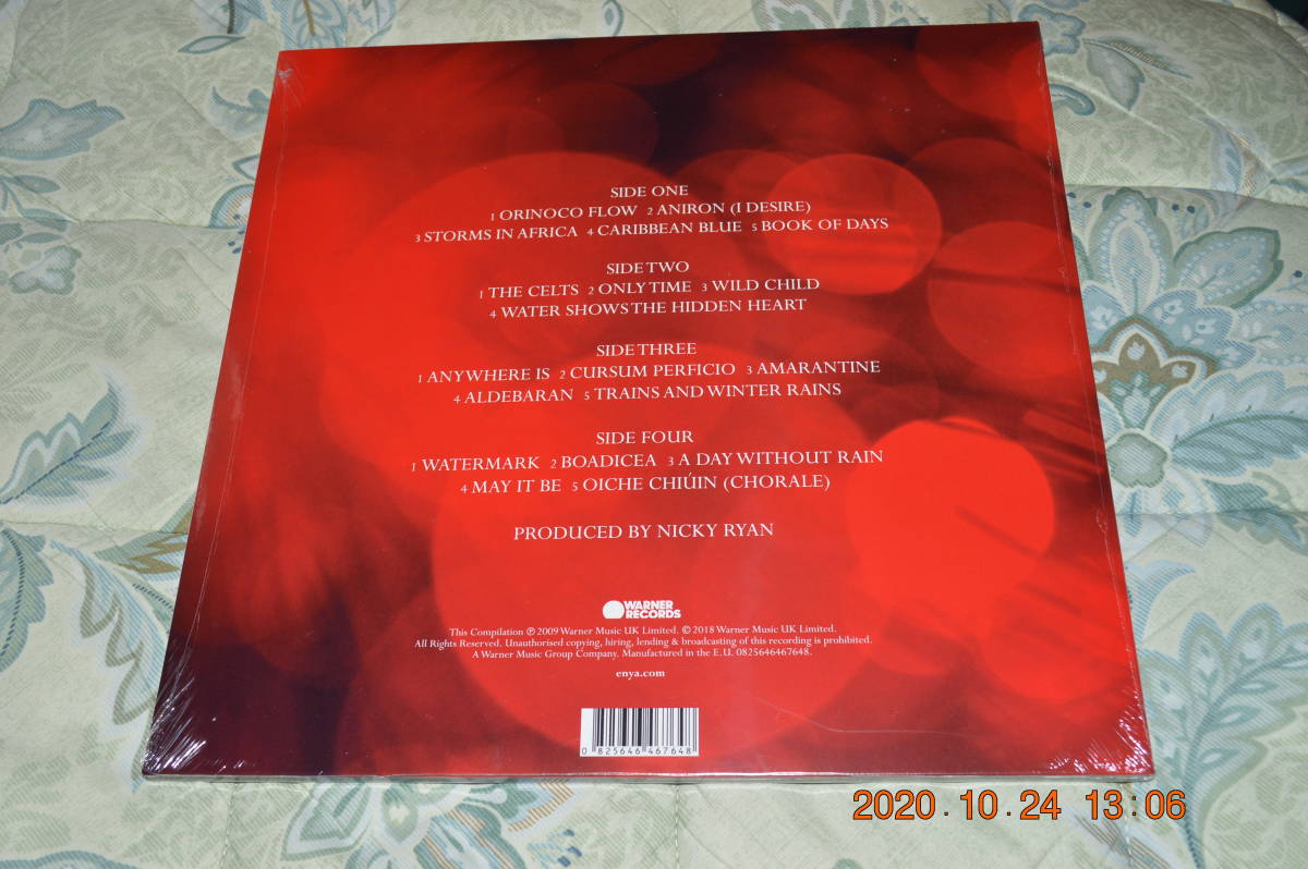 ENYA THE VERY BEST OF ⁄ ヨーロッパ盤 新品 2LP オールタイム・ベスト 