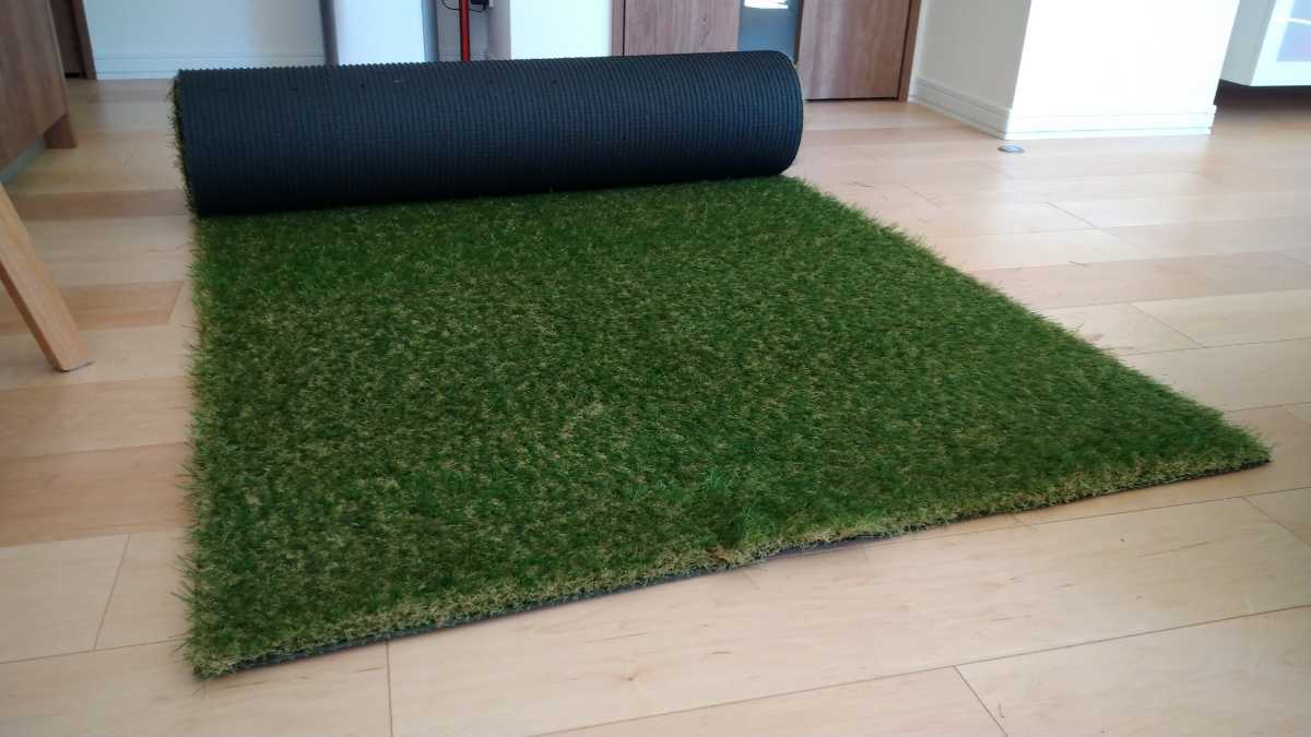 人工芝　6.8m x 1m ｘ 厚さ3.5cm　ロールからカットしたあまり ☆ロブテックス\u2044LOBSTER C200 エビ万力 公式通販 レバー(その他)｜売買 レバー(その他)｜売買された