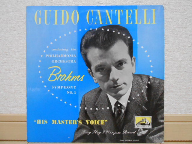英HMV ALP-1152 カンテッリ ブラームス 交響曲第1番 CANTELLI