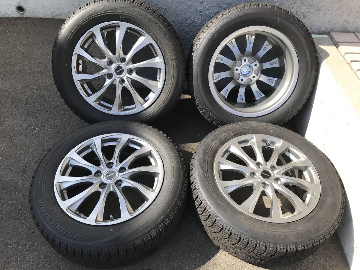 8分山！ブリジストン VRX 215/60R17 2017年製 ブリジストン BALMINUM 