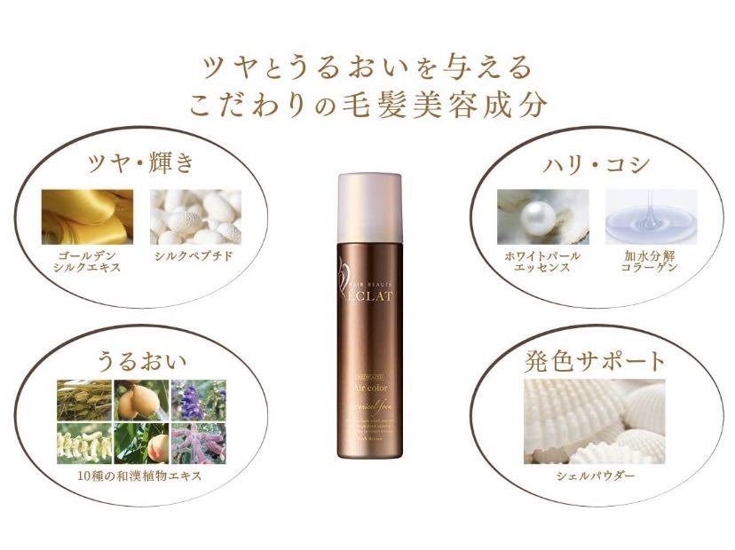 ヘアボーテ エクラ ボタニカル エアカラー 大容量150gボタニカル