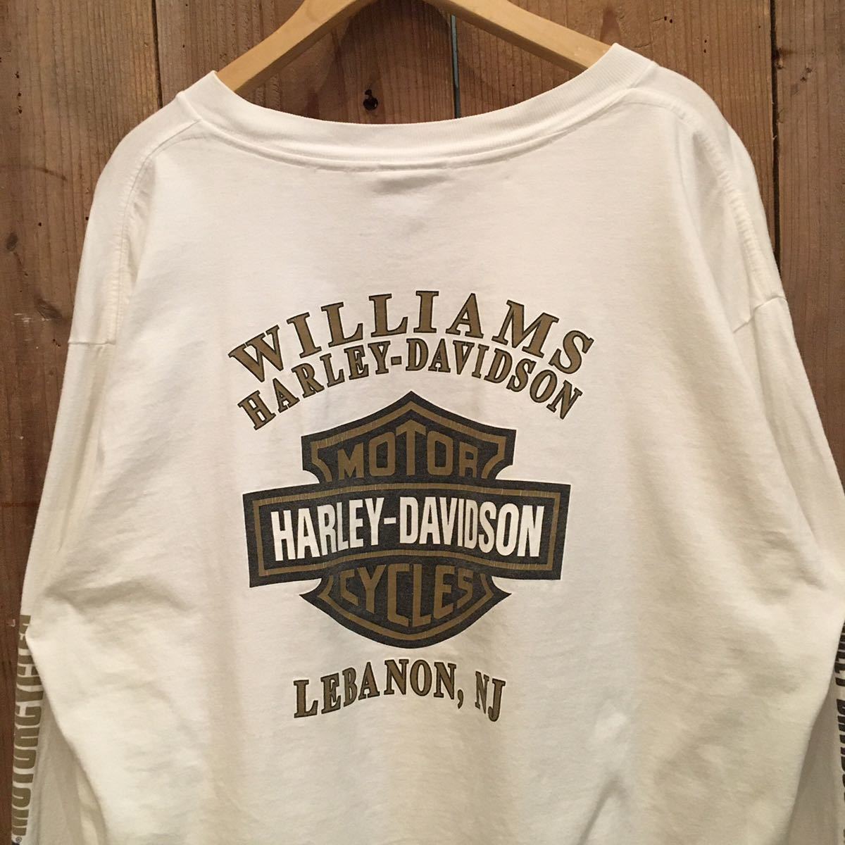 2005年 USA製 ハーレー ダビッドソン ビンテージ 長袖 Tシャツ 