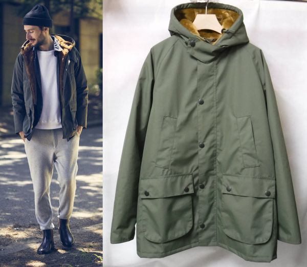 低価，人気SALE 17AW BARBOUR バブアー HOODED BEDALE SL フーデッド ビデイル 40 ノンワックス 裏ファー(男性用)｜売買されたオークション情報、yahooの商品情報をアーカイブ公開 - オークファン 男性用