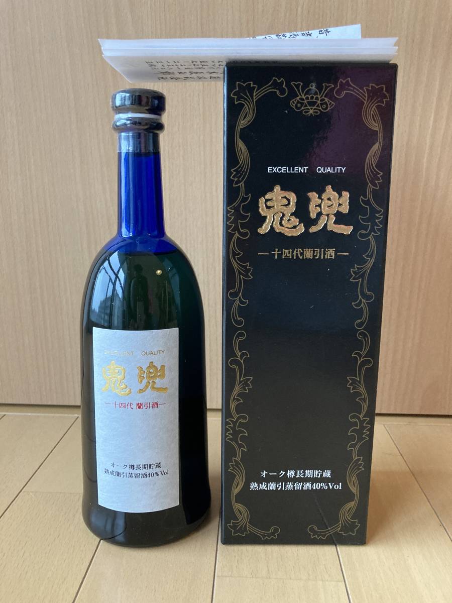 十四代　鬼兜　焼酎　蘭引酒　未開栓　箱付き 未開栓 鬼兜 十四代蘭引酒 十四代 米焼酎 【公式通販】