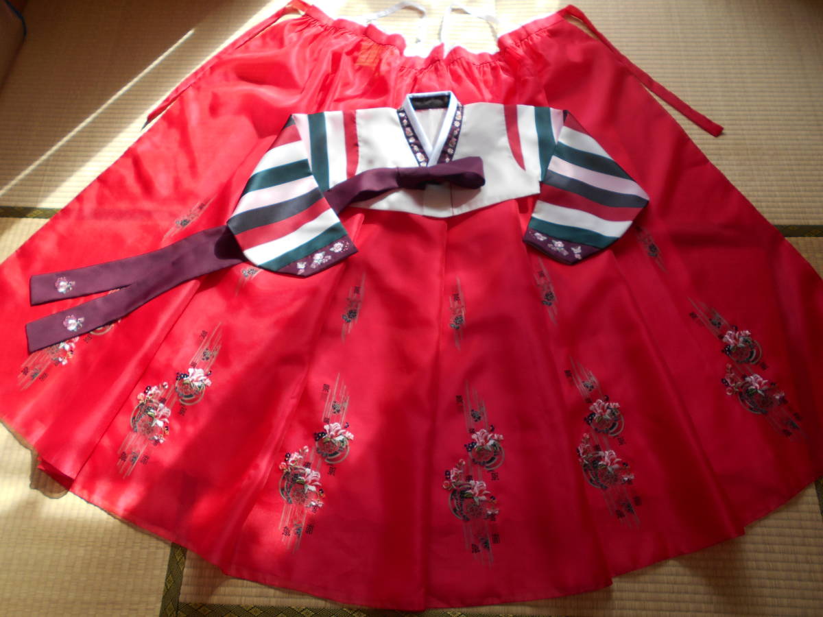 韓服 バスト 100cｍ迄 身長163 170ｃｍ スライダー付き 赤 アイボリー セットン マチョゴリ 立体刺繍入り No 2 ピンク 売買されたオークション情報 Yahooの商品情報をアーカイブ公開 オークファン Aucfan Com