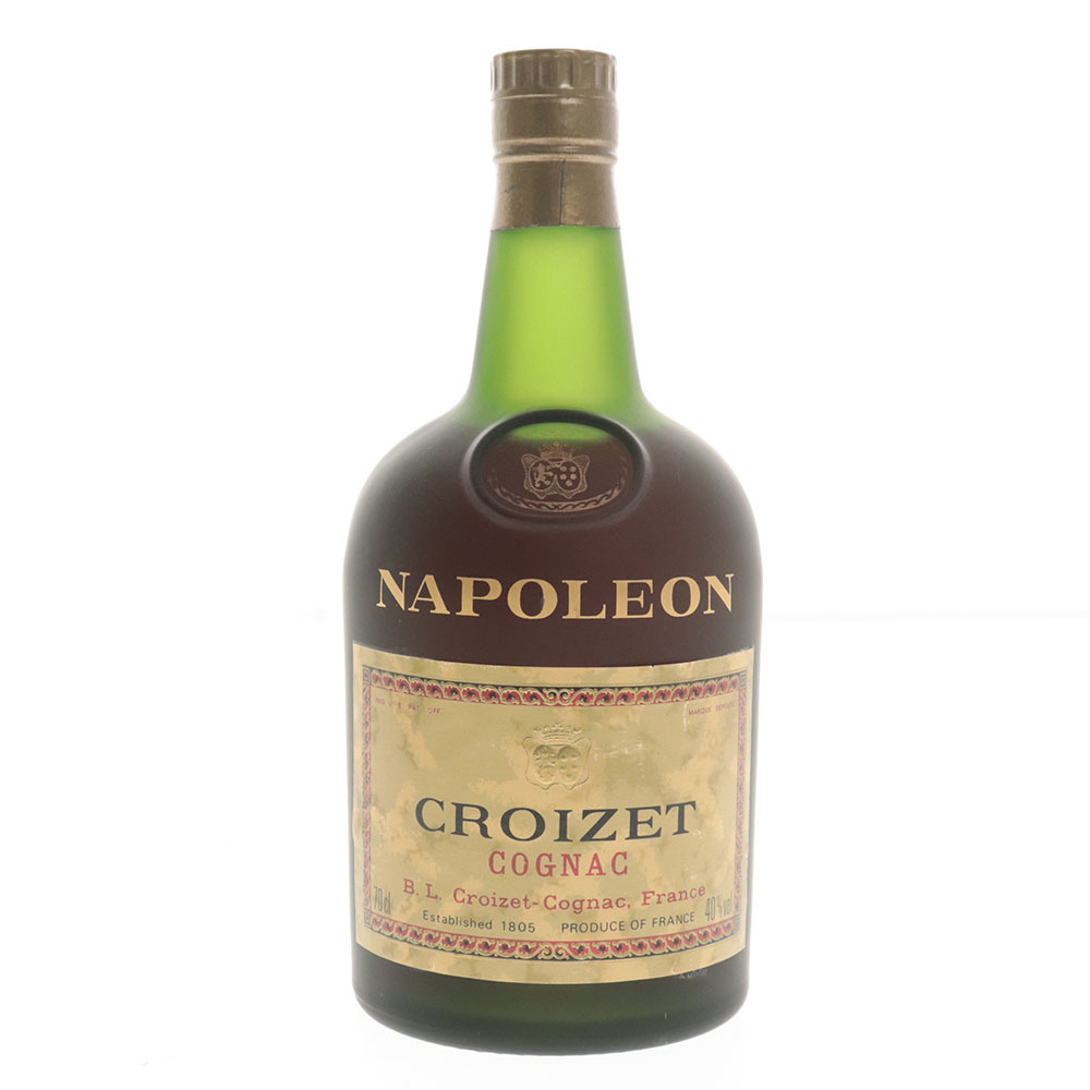 新作登場，高品質 酒 CROIZET クロアーゼ NAPOLEON ナポレオン コニャック ブランデー 700ml 40% 未開栓(コニャック)｜売買されたオークション情報、yahooの商品情報をアーカイブ公開 - オークファン コニャック