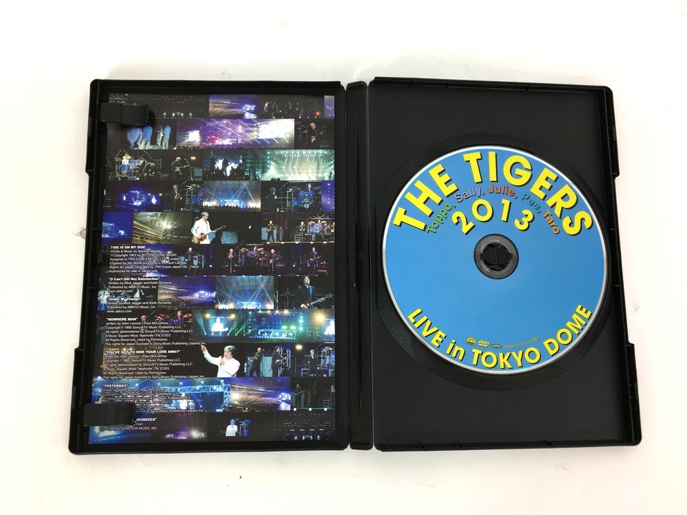 同梱不可】中古品 程度良好 DVD THE TIGERS 2013 Live in TOKYO DOME