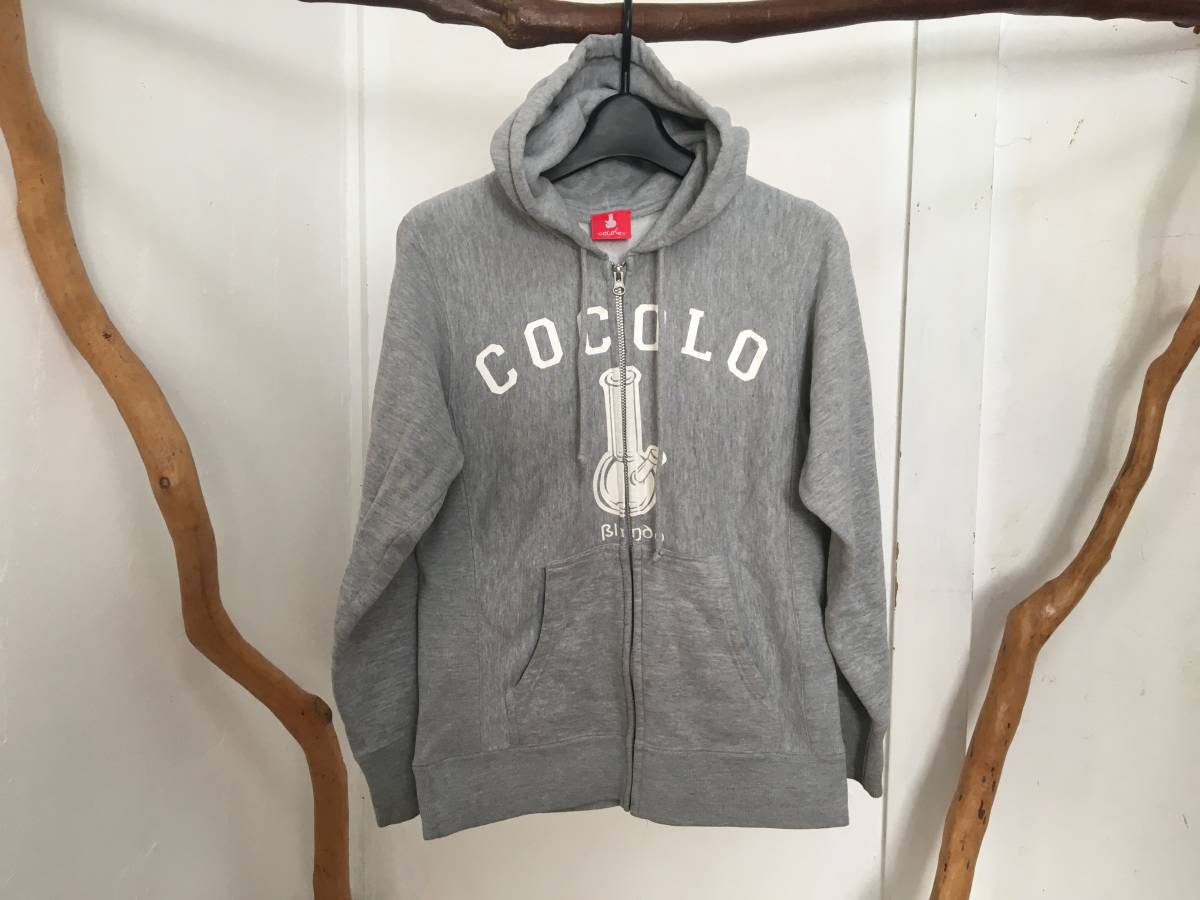 良品！ココロブランドCOCOLO BLAND スウェットパーカー サイズMぐらい 