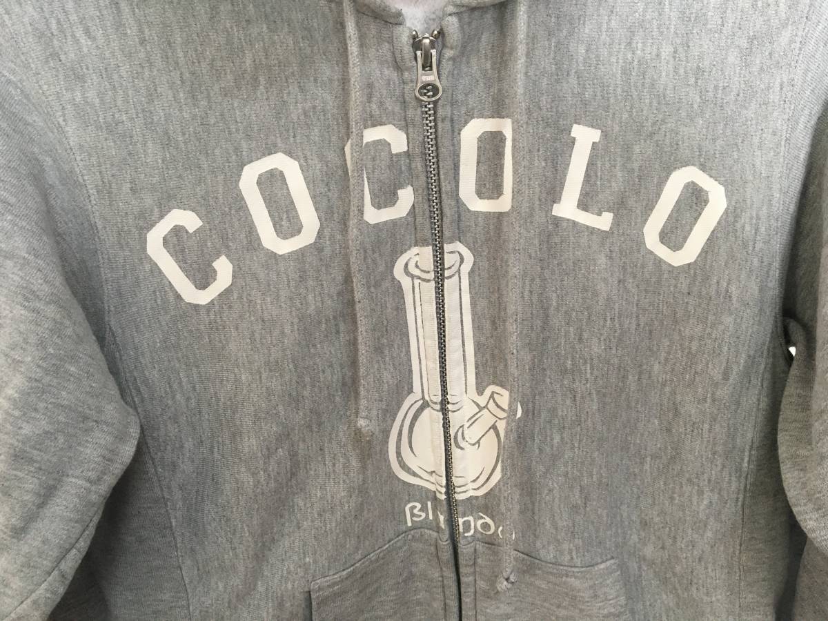良品！ココロブランドCOCOLO BLAND スウェットパーカー サイズMぐらい 