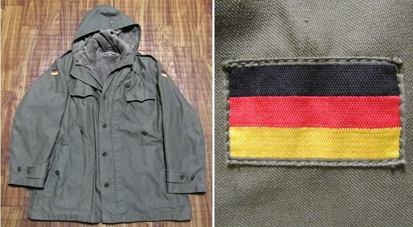 90s ドイツ軍 1990年製 ミリタリーコート モッズコート ボアライナー 90s ドイツ軍 1990年製 ミリタリーコート モッズコート ボアライナー
