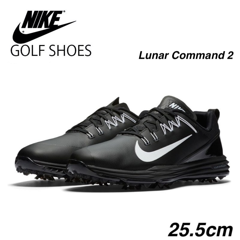 HOT，本物保証 25.5cm NIKE ナイキ Lunar Command 2 ルナ コマンド 2 ゴルフ ブラック US7.5(25.5cm)｜売買されたオークション情報、yahooの商品情報をアーカイブ公開 - オークファン 25.5cm