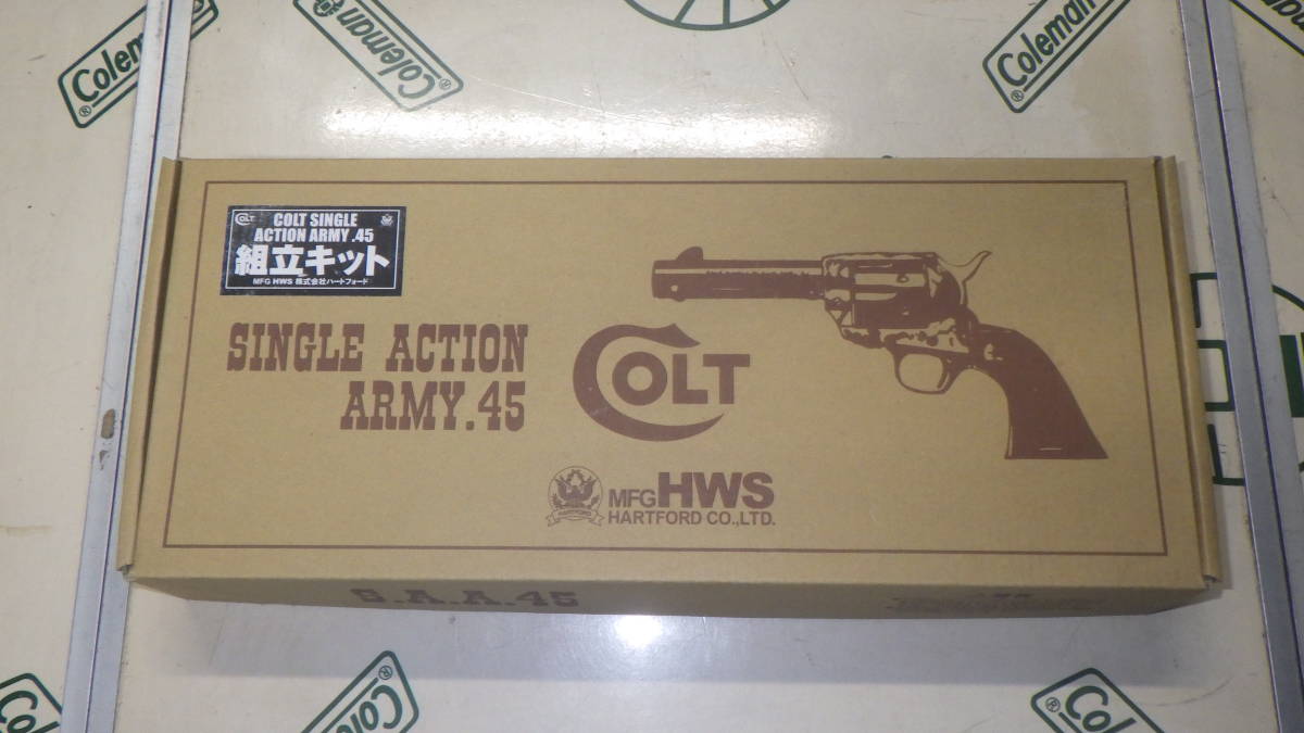 まとめ売り ハートフォード コルト シングルアクション アーミー45 モデルガン HWS 組立キット 完成品 別売りシリンダー/カート付 激レア ハートフォード - コルト CMC MFG ハートフォード、モデルガン「SAA.45ピースメーカー