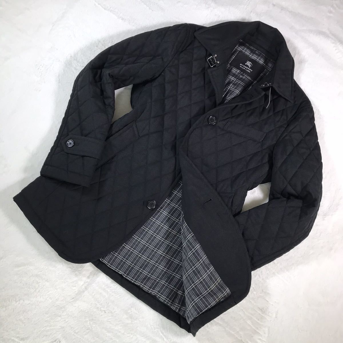 美品　バーバリーブラックレーベル コート ノバチェック　ライナー　キルティング バーバリーブラックレーベル BLACK LABEL BURBERRY 中古・古着通販