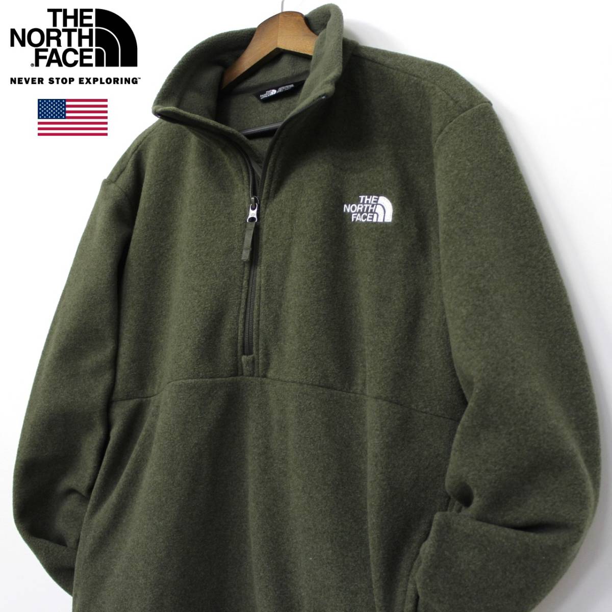 限定セール，新作登場 ot3755S The North Face メンズS カーキ系色 CAMPBELL 中厚手フリースジャケット ドローコード付 US正規品モデル(フリース)｜売買されたオークション情報、yahooの商品情報をアーカイブ公開 - オークフ 男性用
