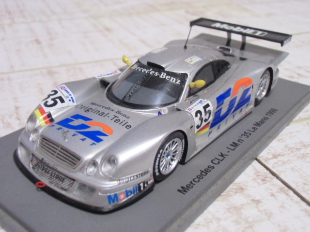 SPARK スパーク 1/43 メルセデス CLK LM 1998 ル・マン24時間レース No