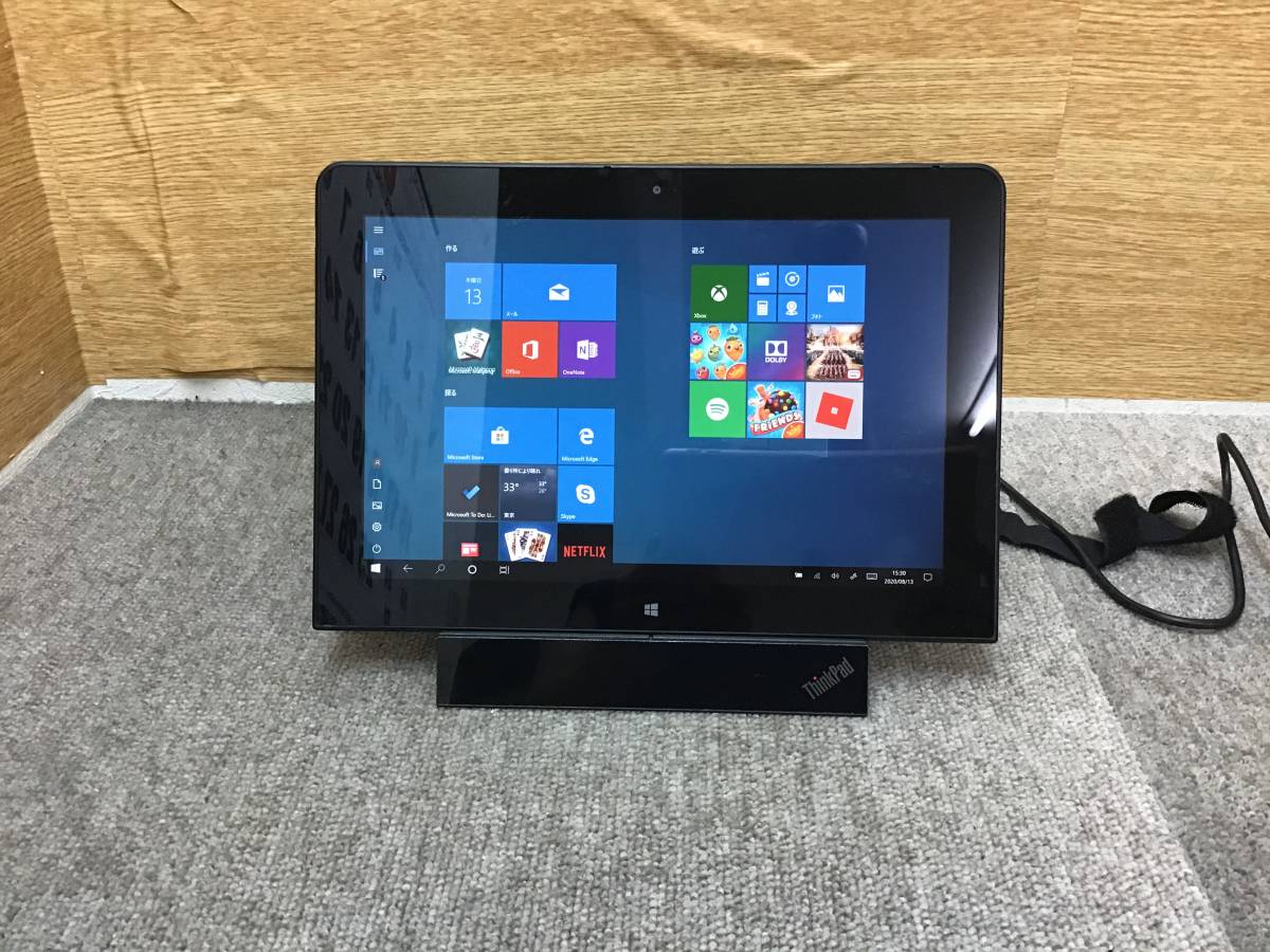 【2025，最新作】 お手頃タブレット③ Lenovo Tab X 2nd Gen Atom x5-Z8700CPU ドッキングステーション付き LTEなし(Windows)｜売買されたオークション情報、yahooの商品情報をアーカイブ公開 - オークファン Windows