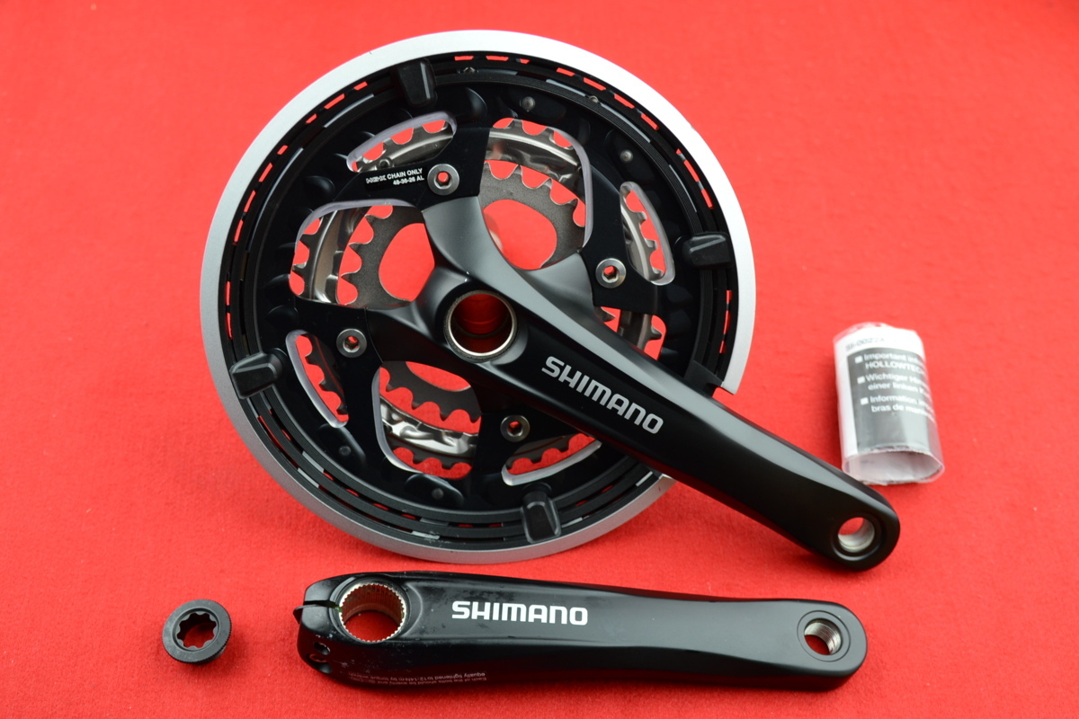 T551 SHIMANO FC-T551 シマノ 48-36-26T ホローテック2 D4(セット)|売買されたオークション情報、yahooの商品情報を ...