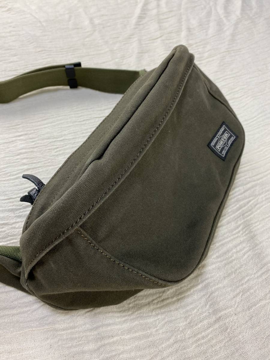 ポーター ビート ウエストバッグ(S) 727-09049 美品 PORTER BEAT WAIST 
