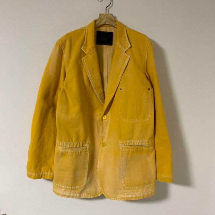 02SS 女優期 カラーデニムジャケット ヨウジヤマモト オム YOHJI  