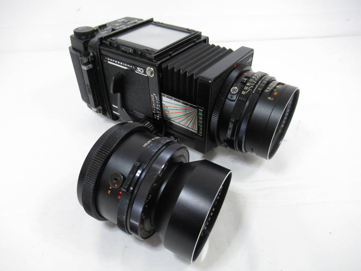 Mamiya RB67 Pro C SD Sekor + 90mm NEAR 127mm Format MINT Film 