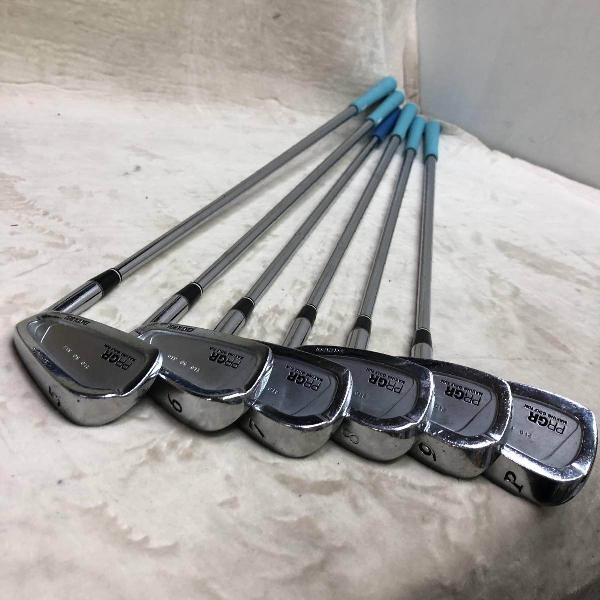 お得，正規品 PRGR DATA801 FORGED P 5 9 計6本(プロギア)｜売買されたオークション情報、yahooの商品情報をアーカイブ公開 - オークファン 男性右きき用