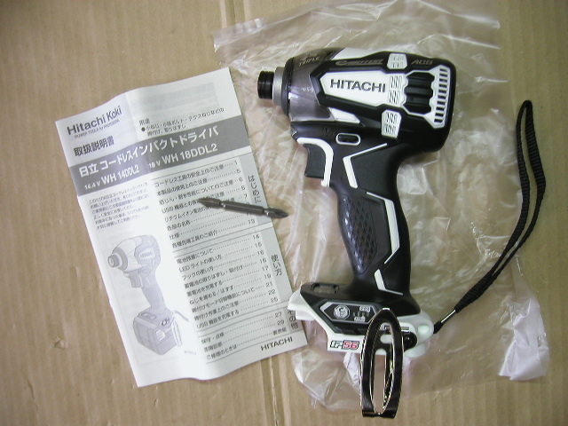 大得価，大人気 WH14DDL2 白 日立/HiKOKI インパクトドライバ 送料520(本体)｜売買されたオークション情報、yahooの商品情報をアーカイブ公開 - オークファン インパクトドライバ