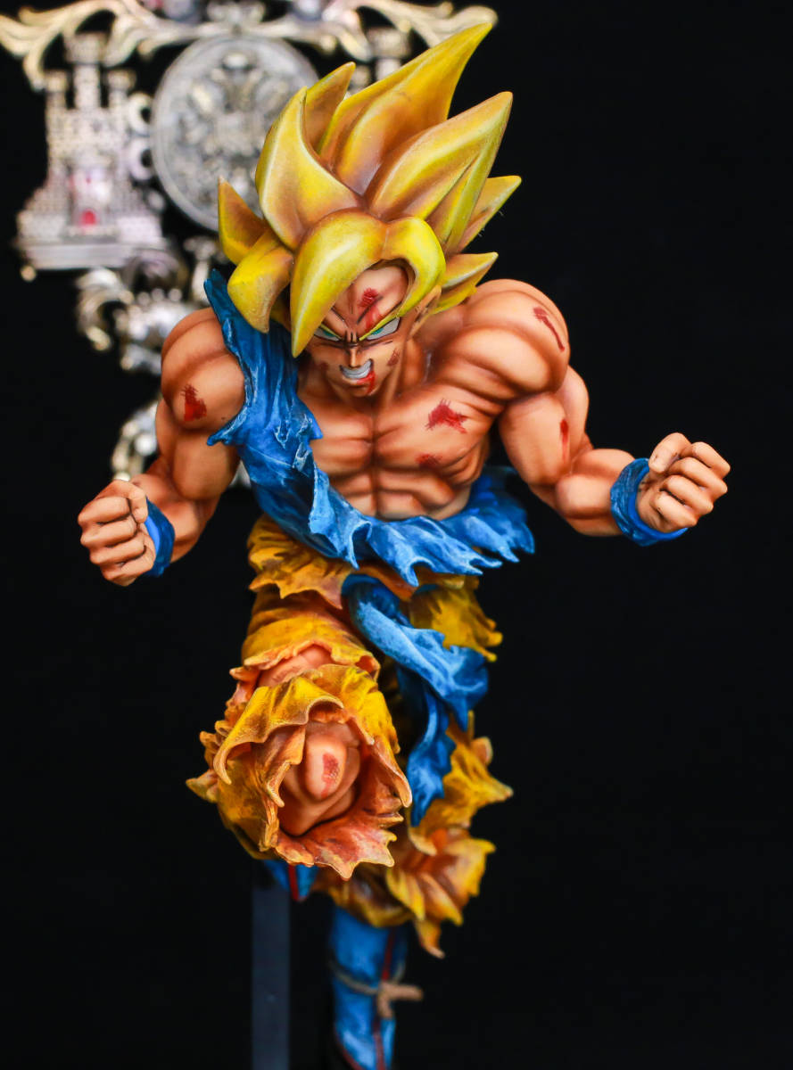 ドラゴンボール 悟空 フィギュア リペイント ジャンプ50周年