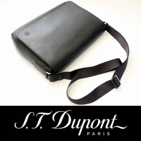 1300◇S.T.Dupontデュポン◇高級ショルダーバッグ◇定価118，800円 