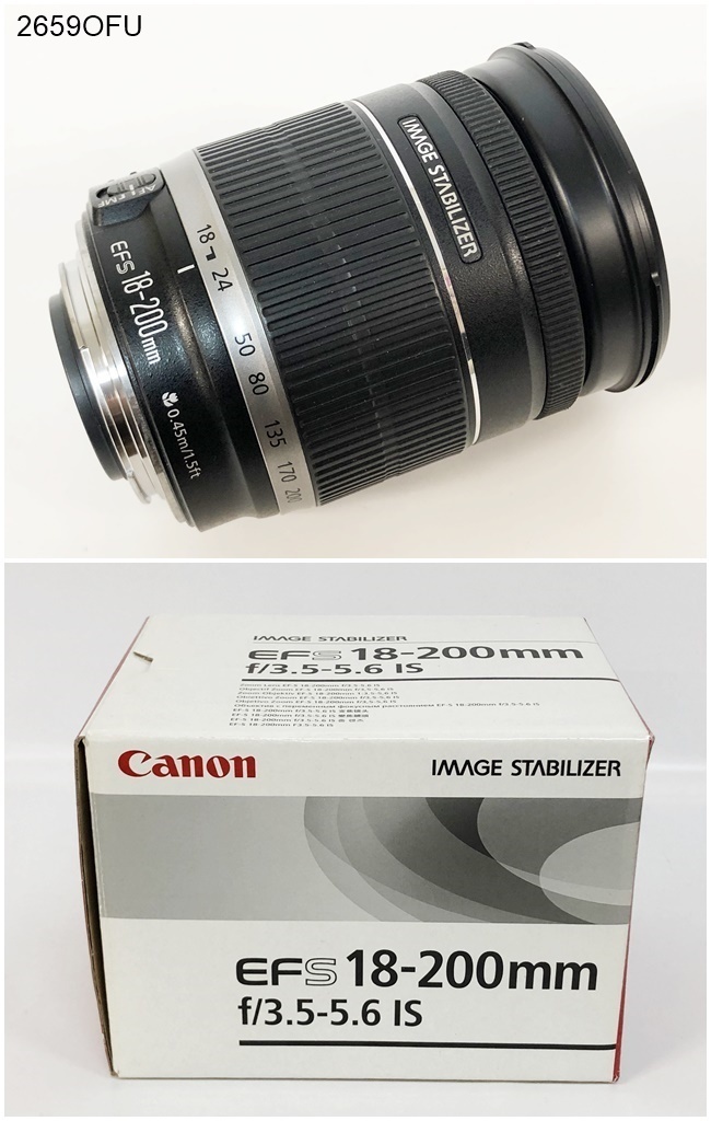☆Canon キャノン EF-S 18-200mm 1:3.5-5.6 IS 一眼レフ カメラ レンズ 