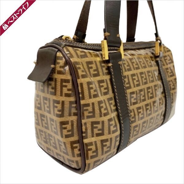 ズッキーノ フェンディ FENDI ズッカ柄 1円 FFロゴ トートバッグ FF柄