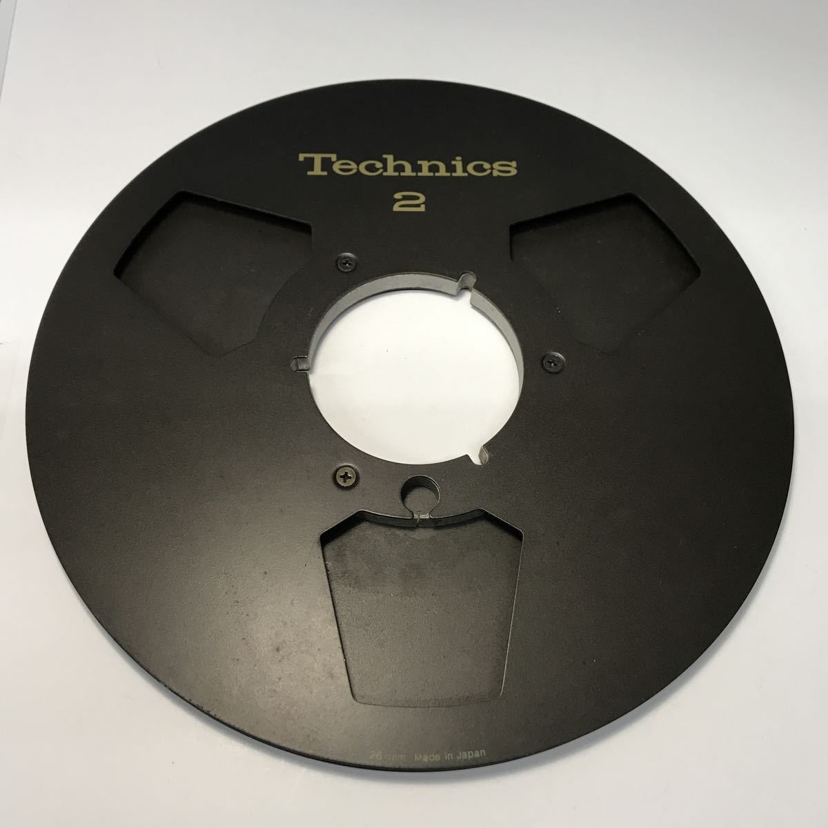 Technics テクニクス　10号　オープンリールテープ　6個セット Technics テクニクス オープンリールテープ 空リール メタル 10号 汚れ