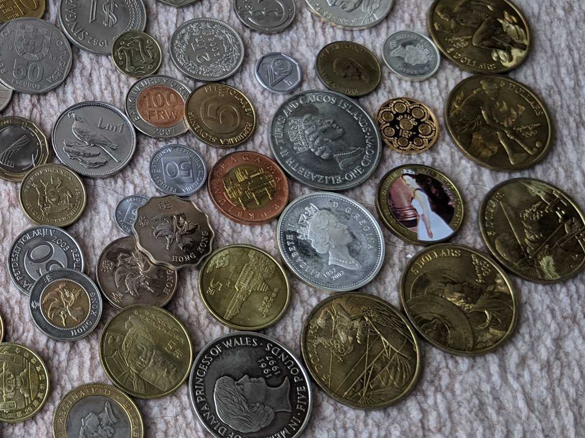 ♪外国硬貨　コイン　アメリカ合衆国50州コイン含め170枚　1.3Kg Yahoo!オークション アメリカ合衆国50州＆領域の25セント白銅貨56種セット×２ (硬貨)の落札相場 - Map ～硬貨編～