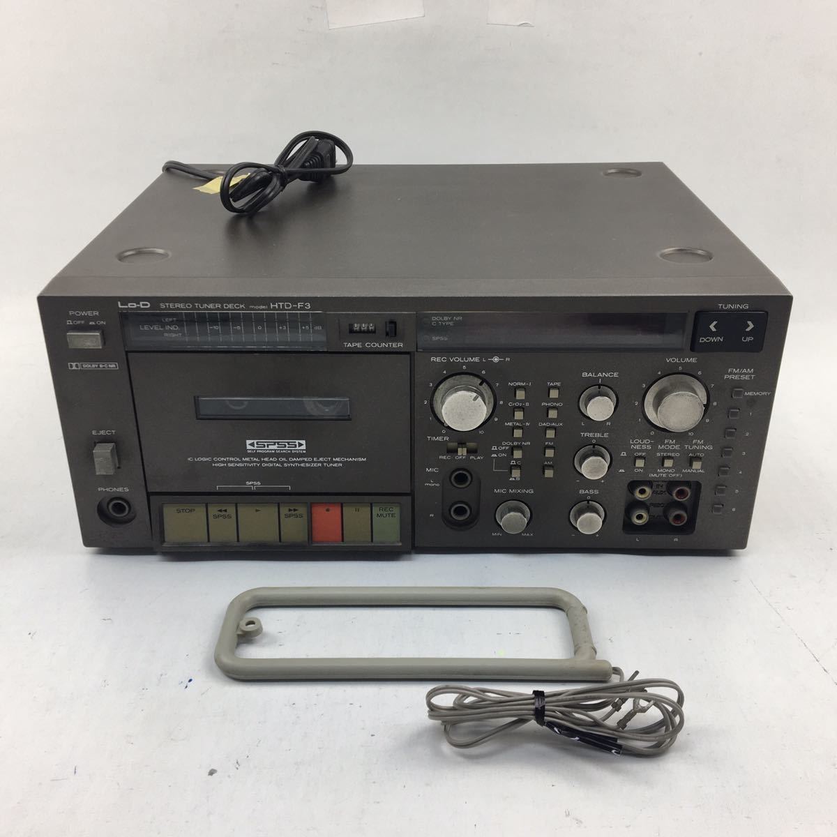 LOD 日立 HITACHI ステレオチューナーデッキ HTDF3 YA159(チューナー)｜売買されたオークション情報、yahooの商品