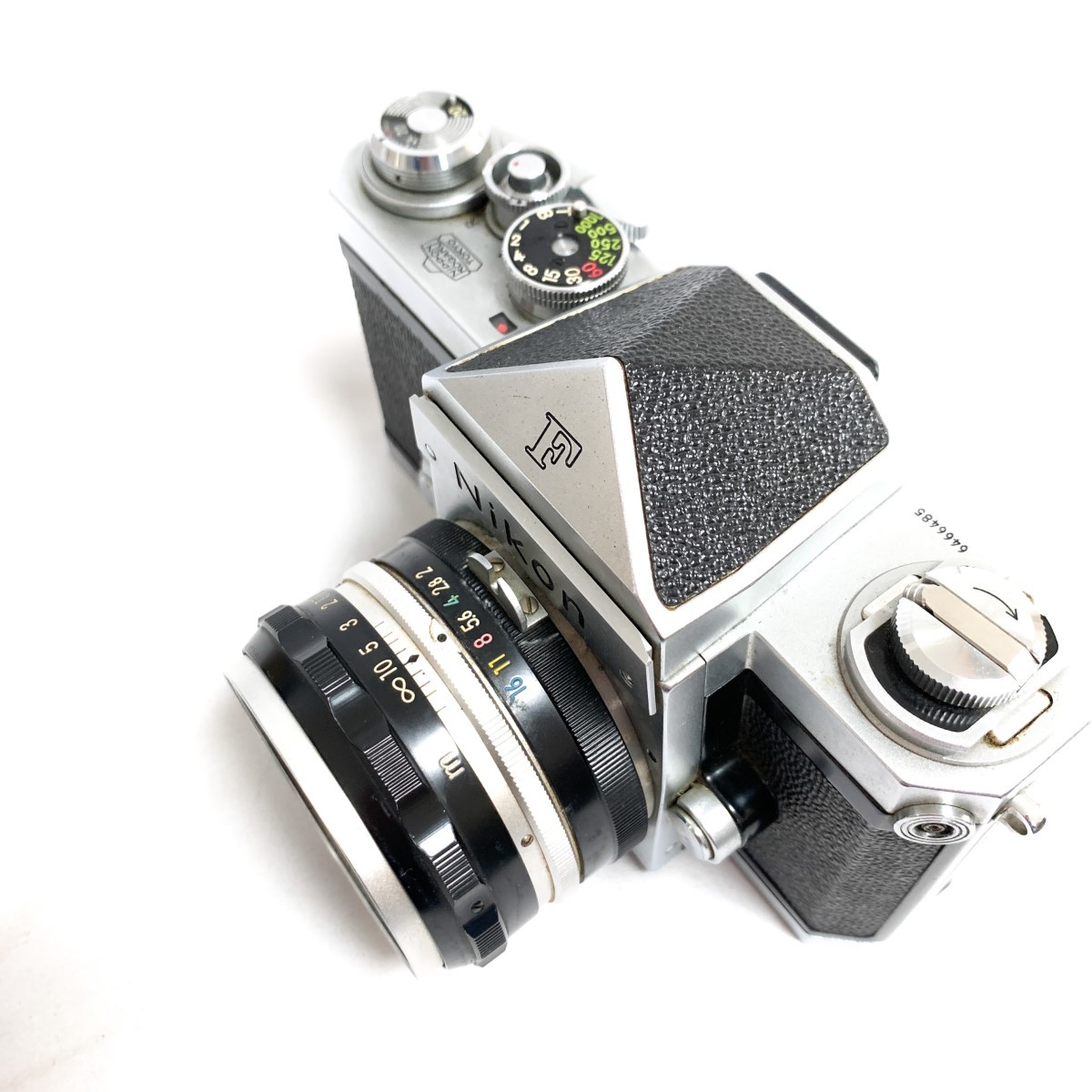 【C7338】Nikon F アイレベル 前期型 ＋ Nikkor-s auto C7338】Nikon F アイレベル 前期型 ＋ Nikkor-s auto