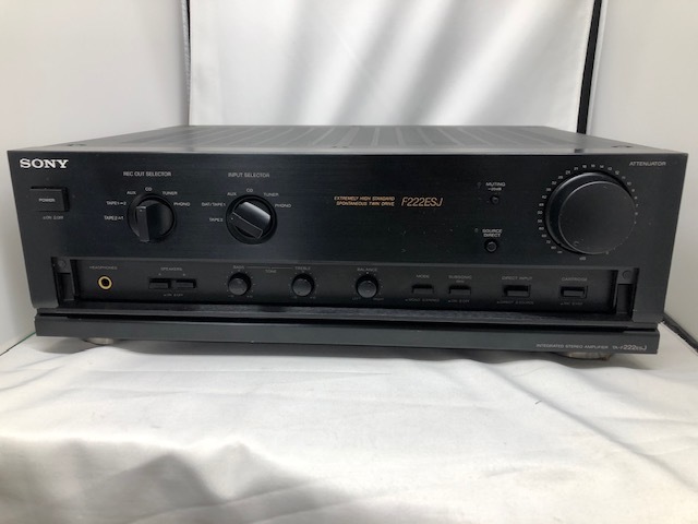 SONYソニー◇AVアンプ TA-F222ESJ【通電確認のみ ジャンク扱い】 SONY
