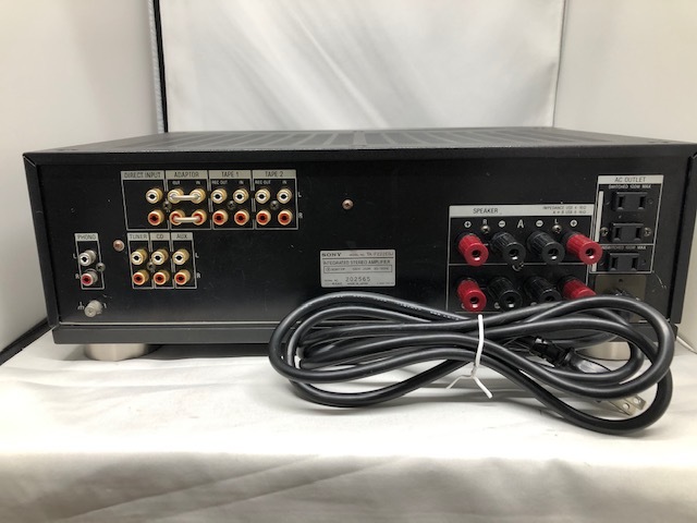 SONYソニー◇AVアンプ TA-F222ESJ【通電確認のみ ジャンク扱い】 SONY