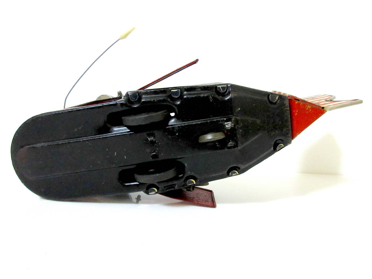 ヨシヤ 火花出る！スペース クジラ 1950年代 ゼンマイ ブリキ