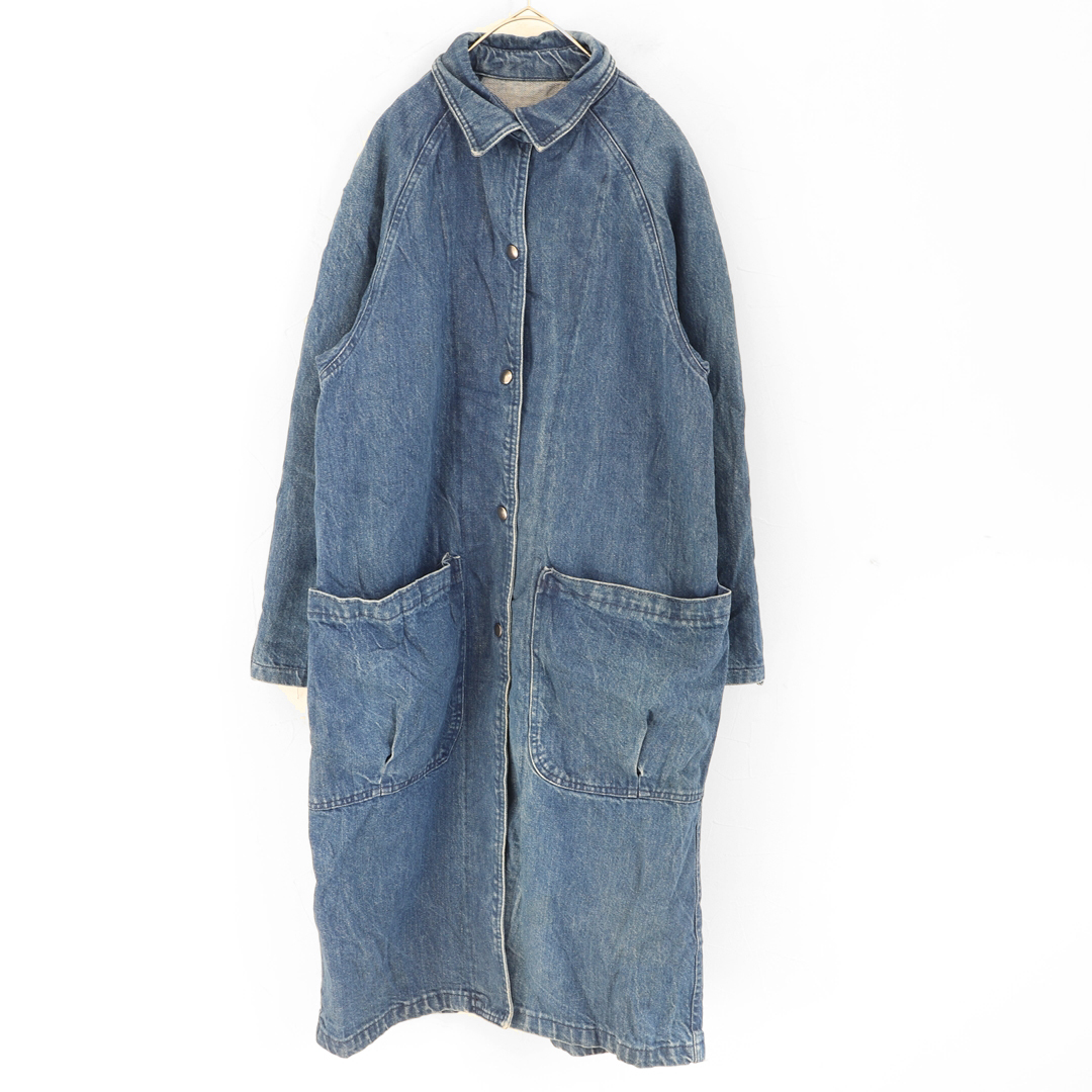 デニムジャケット ネイビー ユーズド 古着 レディース S ジージャンワンピースロングアウター Sサイズ 売買されたオークション情報 Yahooの商品情報をアーカイブ公開 オークファン Aucfan Com