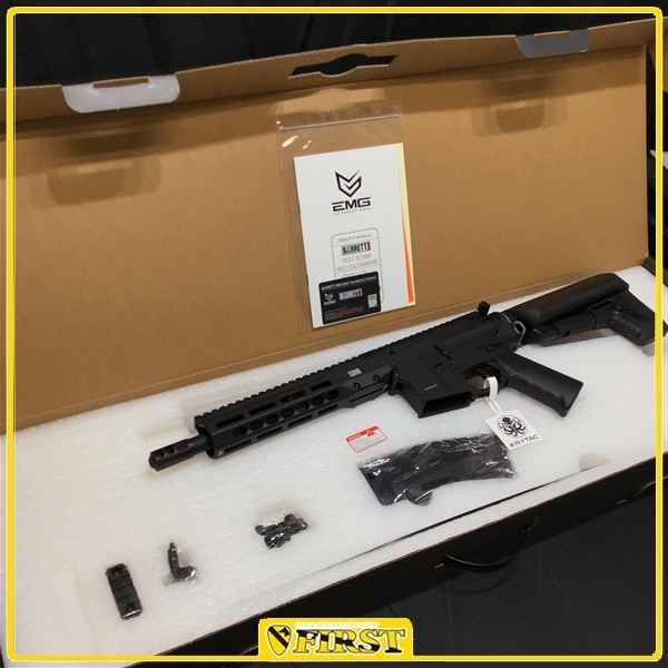 大得価，新作 4588 KRYTAC/EMG製 BARRETT REC7 SBR M-LOK BK フルメタル電動ガン バレット クライタック(電動ガン)｜売買されたオークション情報、yahooの商品情報をアーカイブ公開 - オークファン 電動ガン