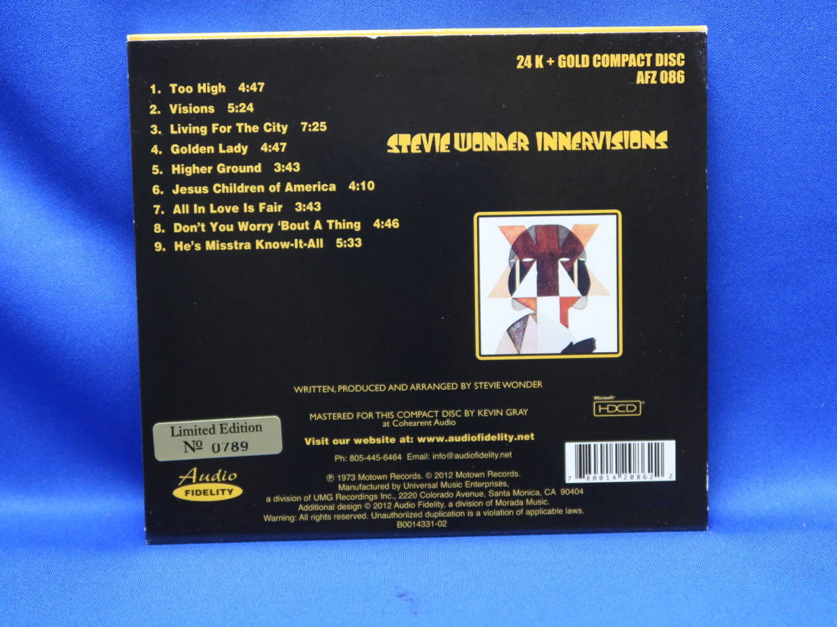 1977 スティーヴィー・ワンダー 紙ジャケ CD 計5点 キー・オブ・ライフ