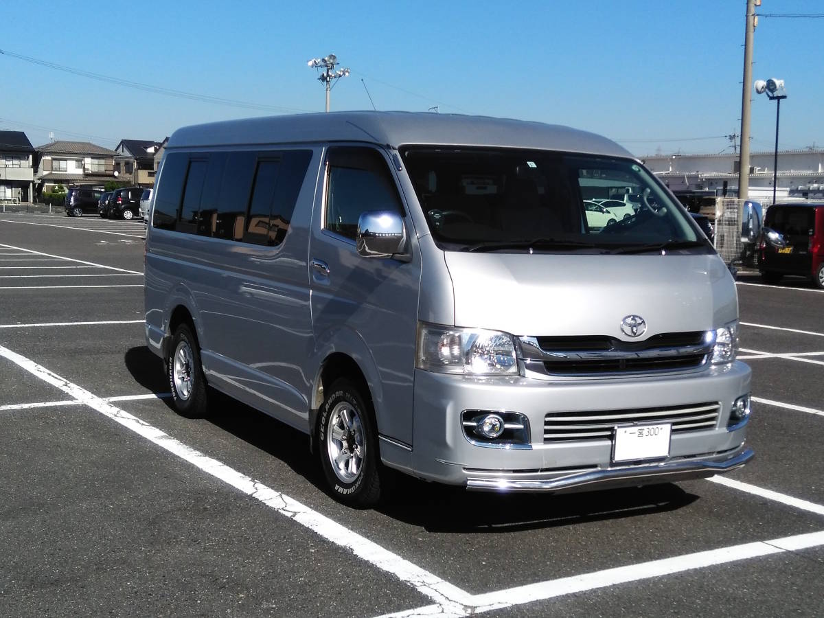 10人乗り ハイエースワゴン 4WD DX 美車 車検残1年 売り切り 即決あり 