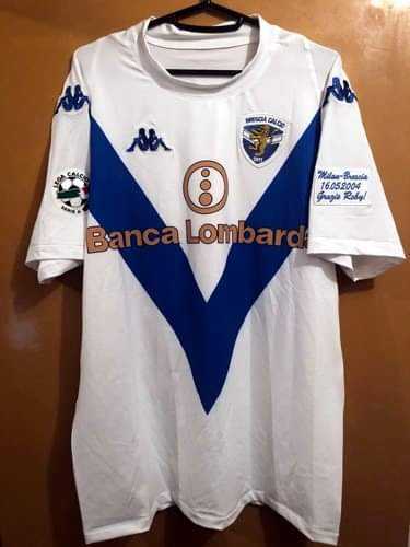  2004 ブレシア カルチョ 記念試合 ユニフォーム バッジョ セリエA Away バッジョ 元イタリア代表(セリエA)｜売買されたオークション情報、yahooの商品情報をアーカイブ公開 - オークファン ユニフォーム